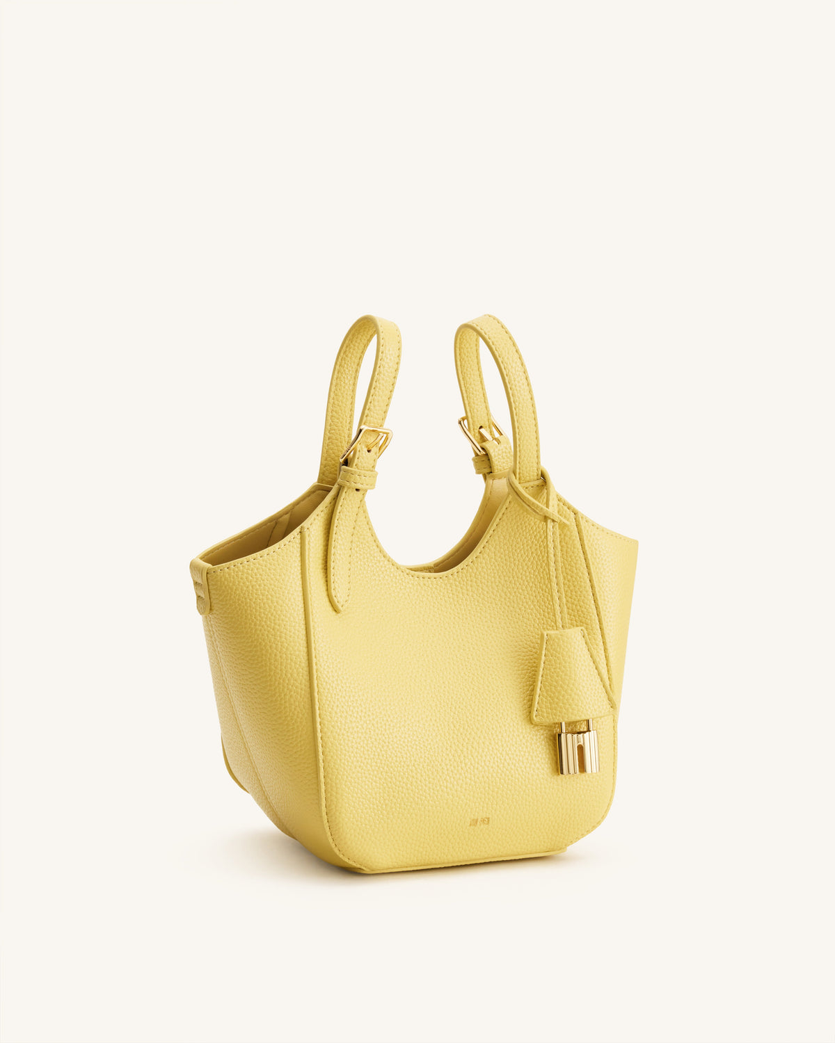 Ines Padlock Tote Bag - Yellow | JW PEI