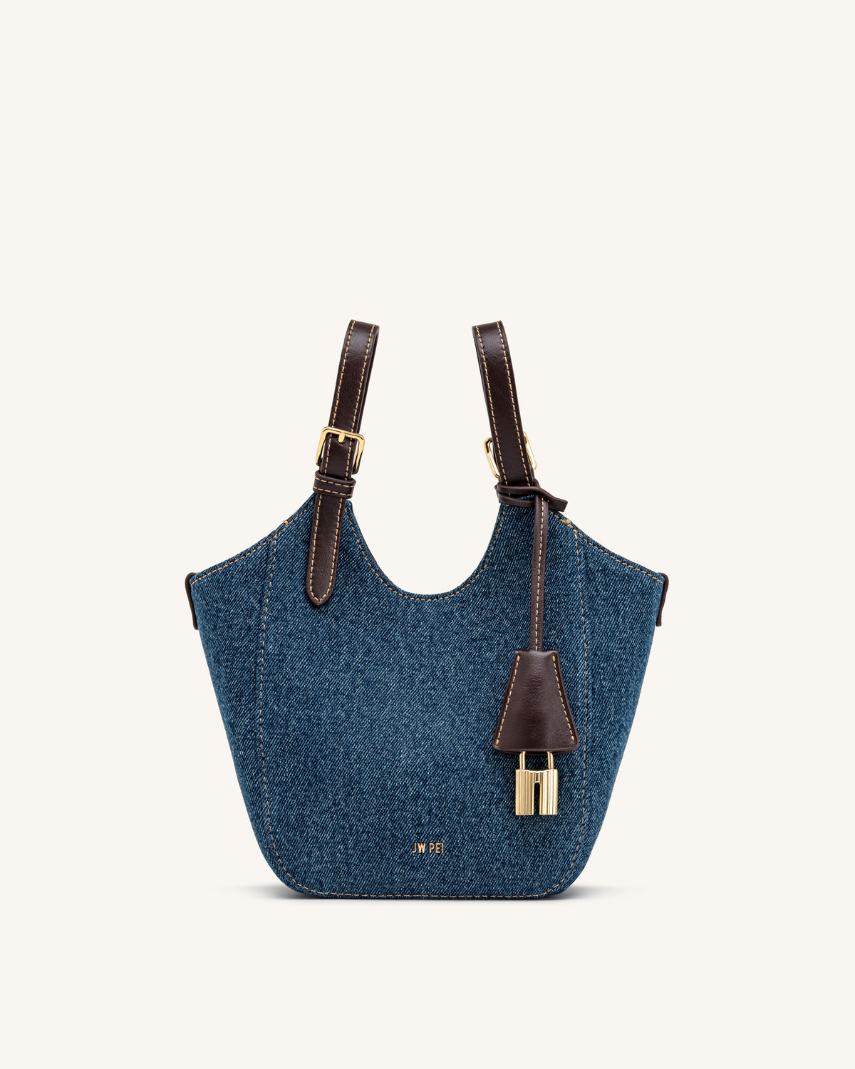 Ines Tote Bag - Blue Denim | JW PEI