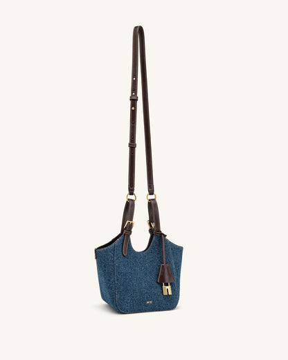 Ines Tote Bag - Blue Denim | JW PEI