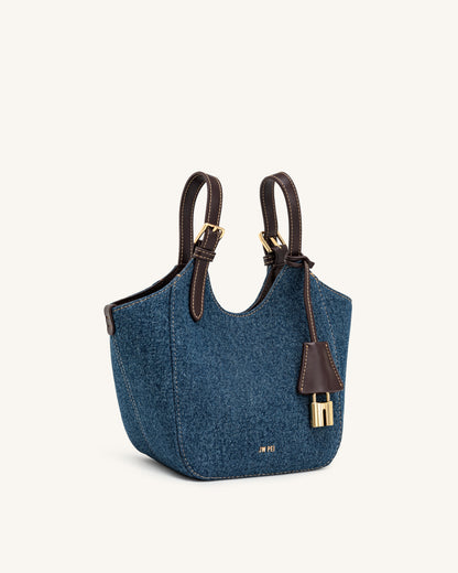 Ines Tote Bag - Blue Denim | JW PEI