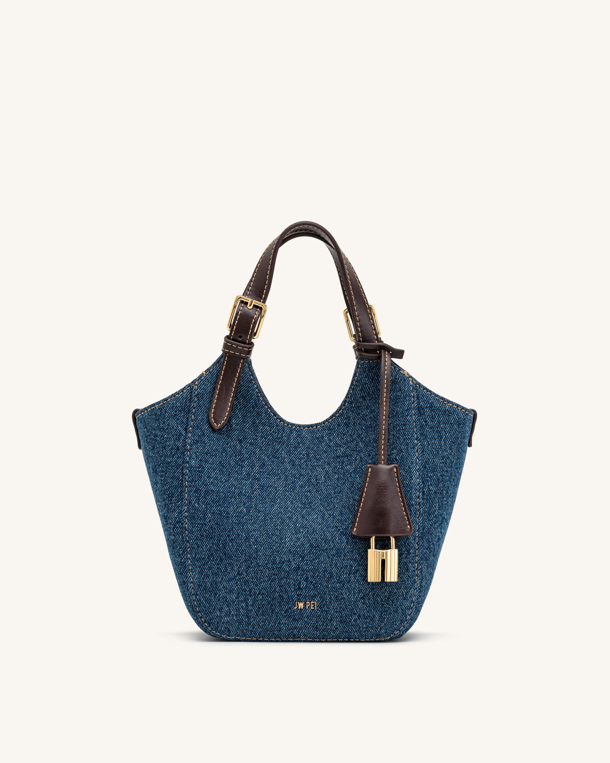 Ines Tote Bag - Blue Denim | JW PEI
