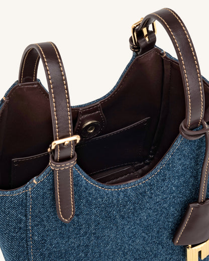 Ines Tote Bag - Blue Denim | JW PEI
