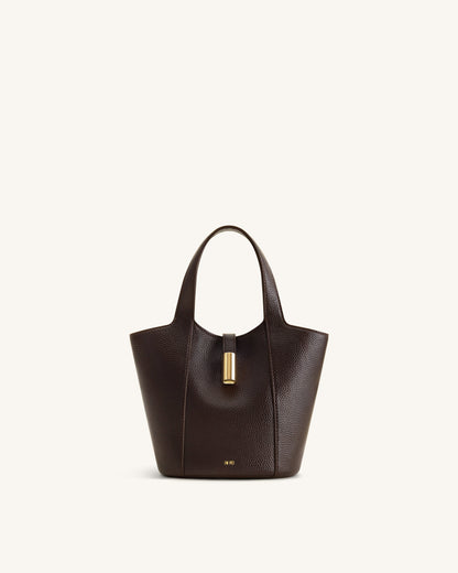 Bella Bucket Bag - Dark Brown | JW PEI