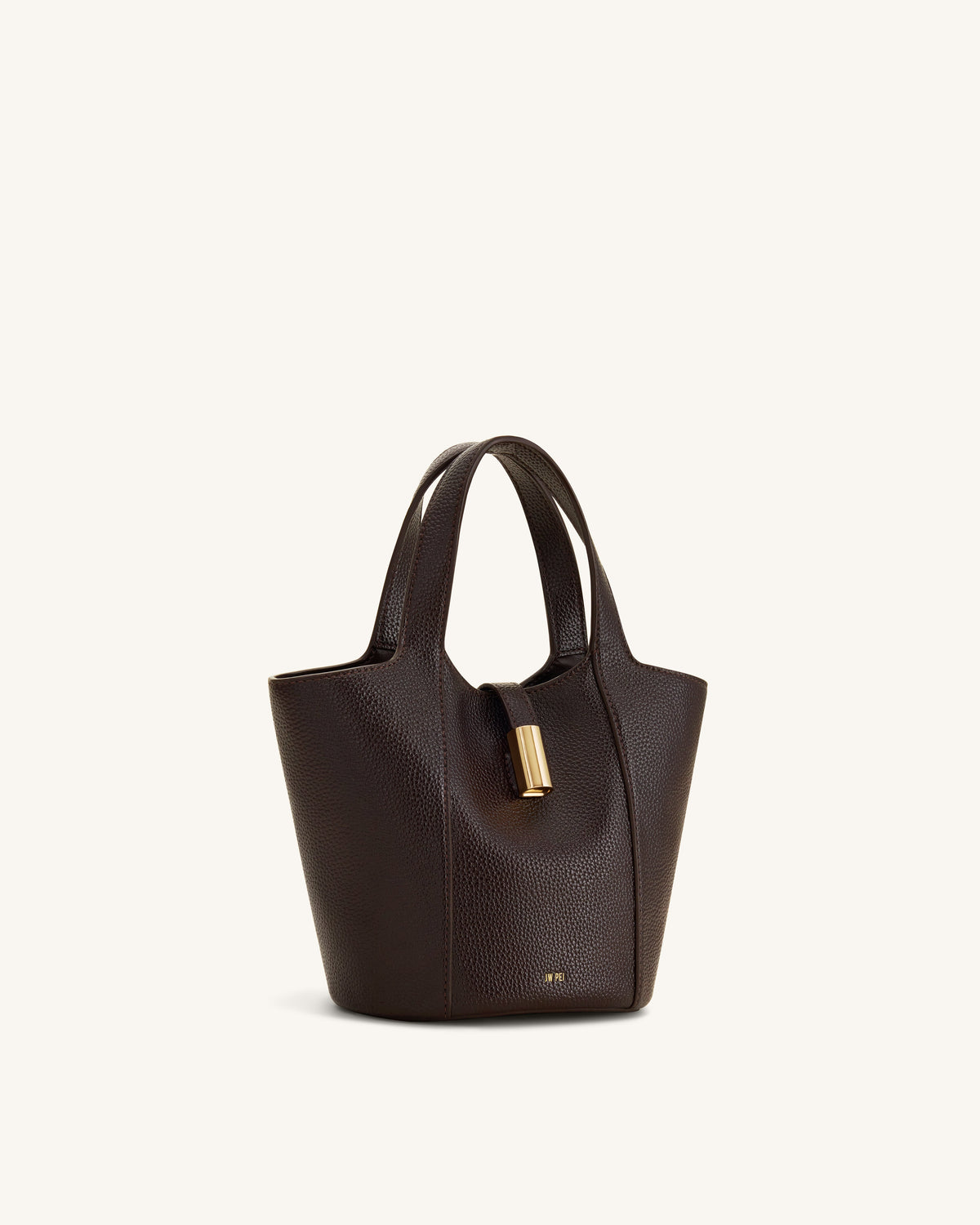 Bella Bucket Bag - Dark Brown | JW PEI