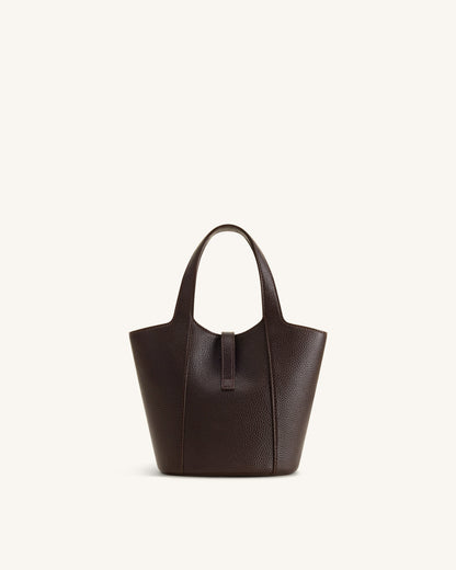 Bella Bucket Bag - Dark Brown | JW PEI
