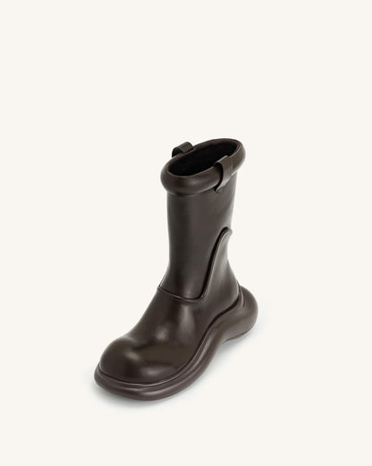 Zoie Rain Boot - Brown | JW PEI