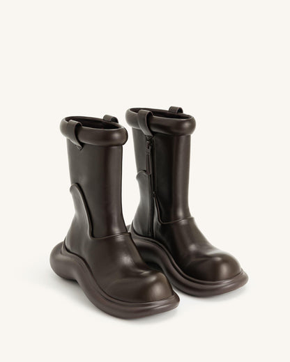 Zoie Rain Boot - Brown | JW PEI