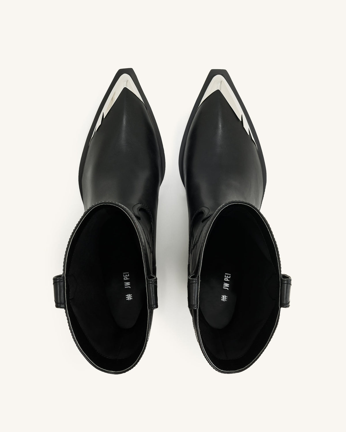 Riya Cowboy Boot - Black | JW PEI