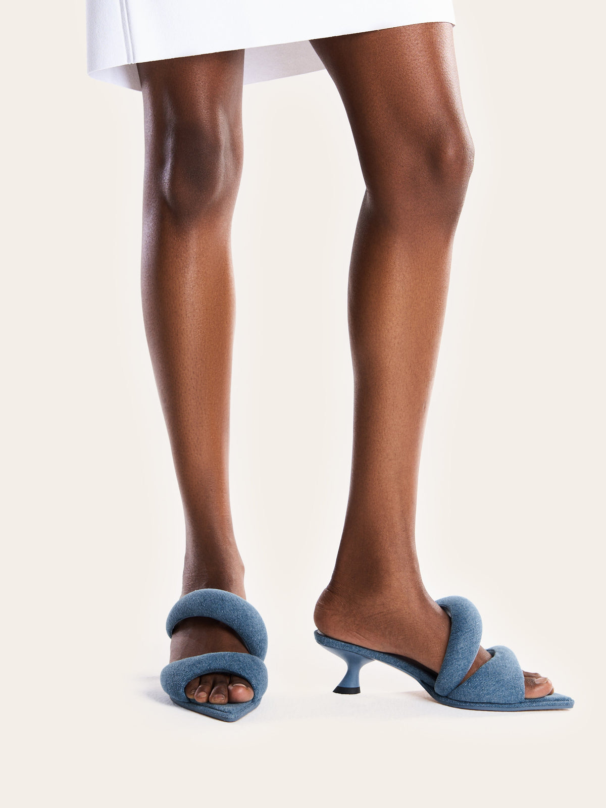 Sara Mule Denim - Blue | JW PEI