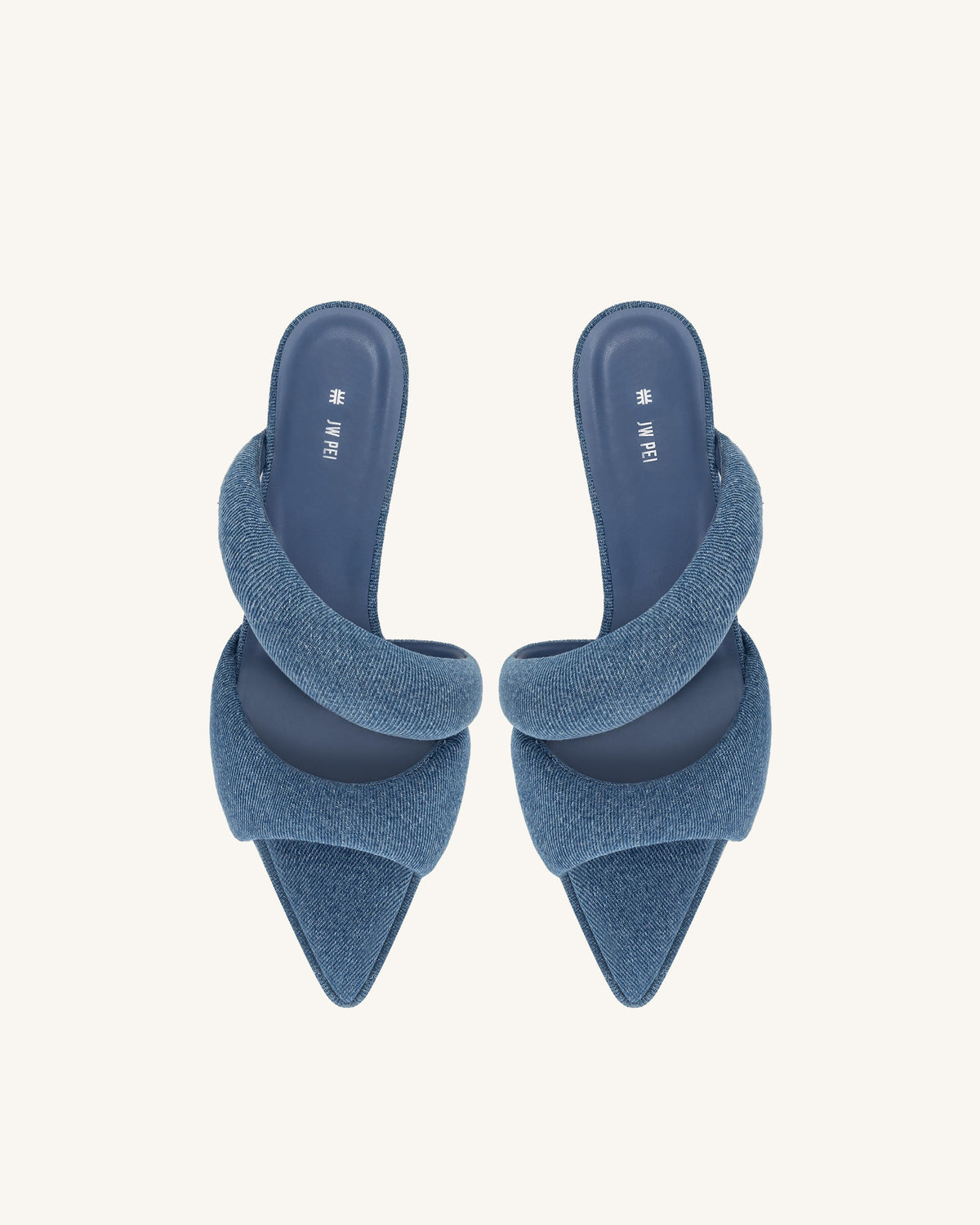 Sara Mule Denim - Blue | JW PEI