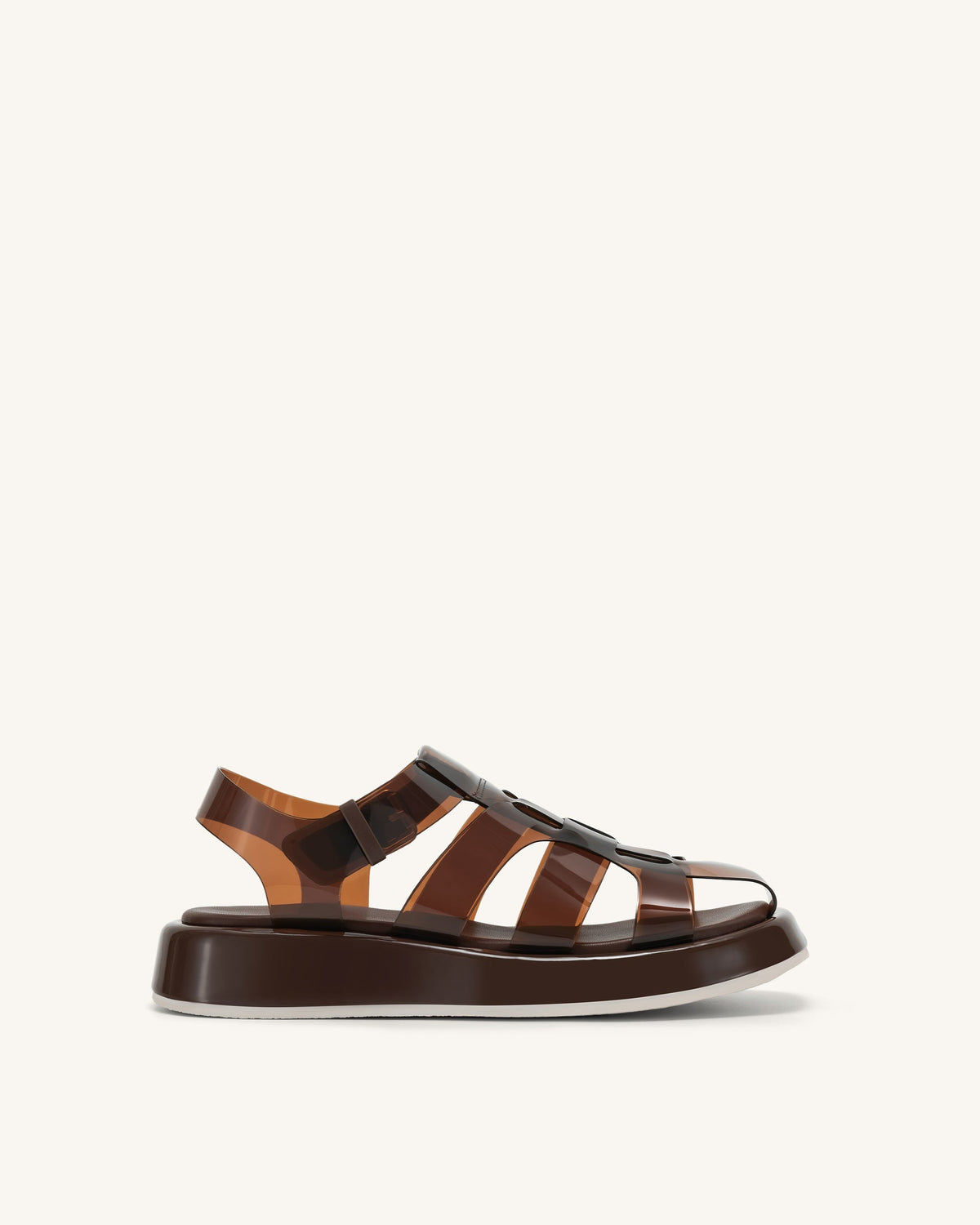 Piper Platform Sandal - Coffee | JW PEI