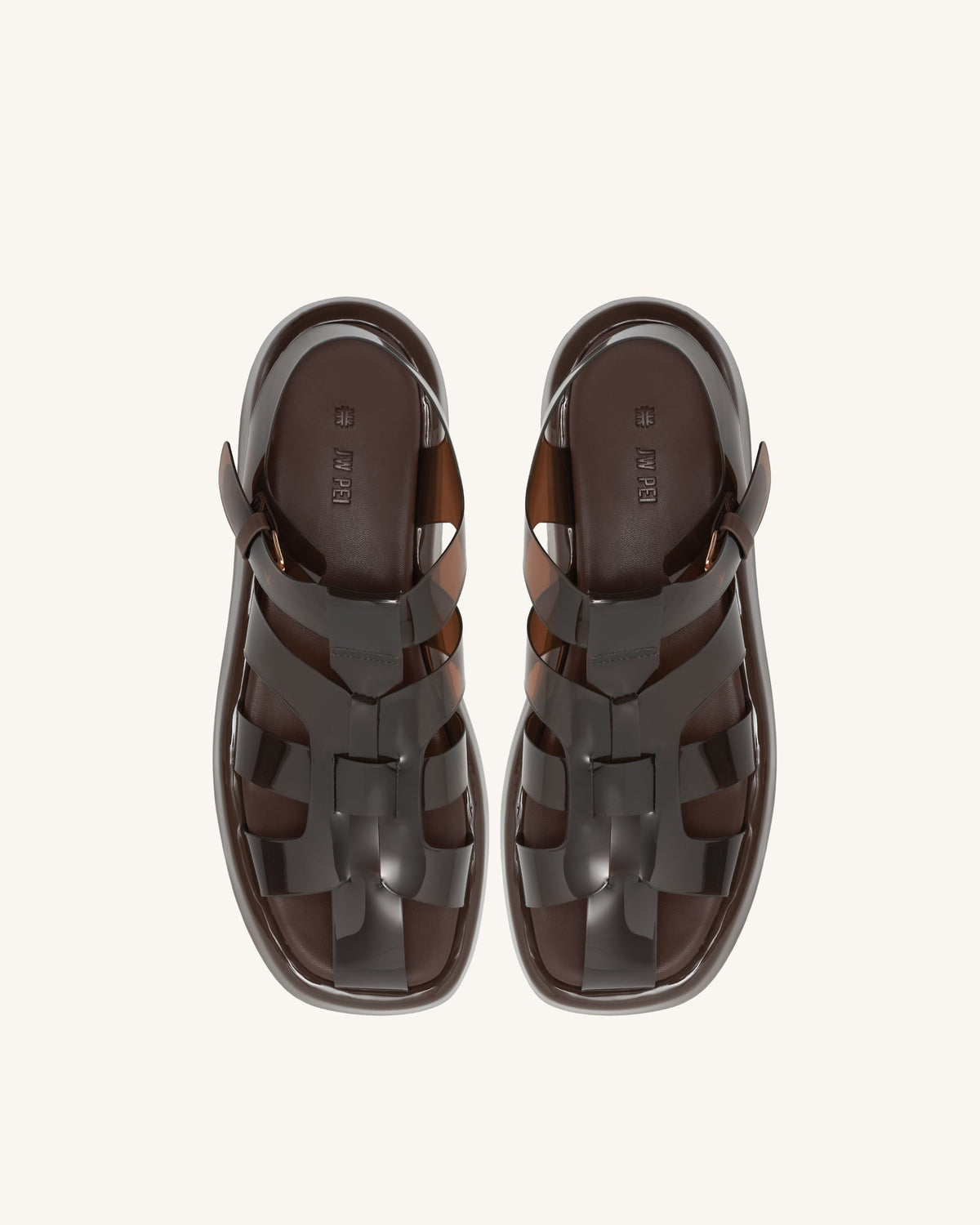 Piper Platform Sandal - Coffee | JW PEI