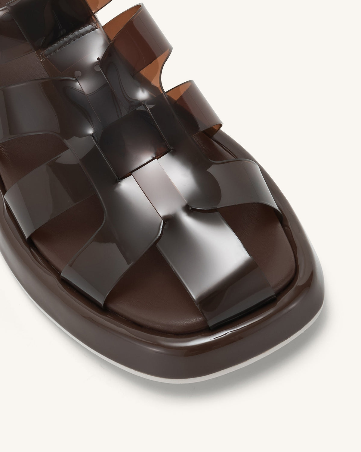 Piper Platform Sandal - Coffee | JW PEI