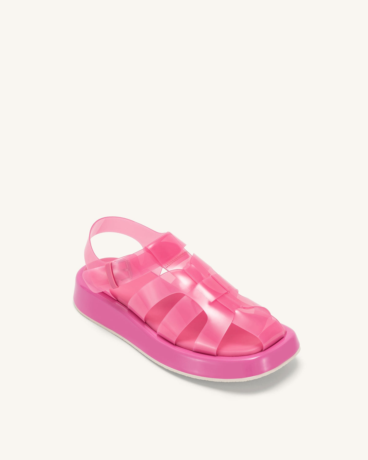 Piper Platform Sandal - Pink | JW PEI