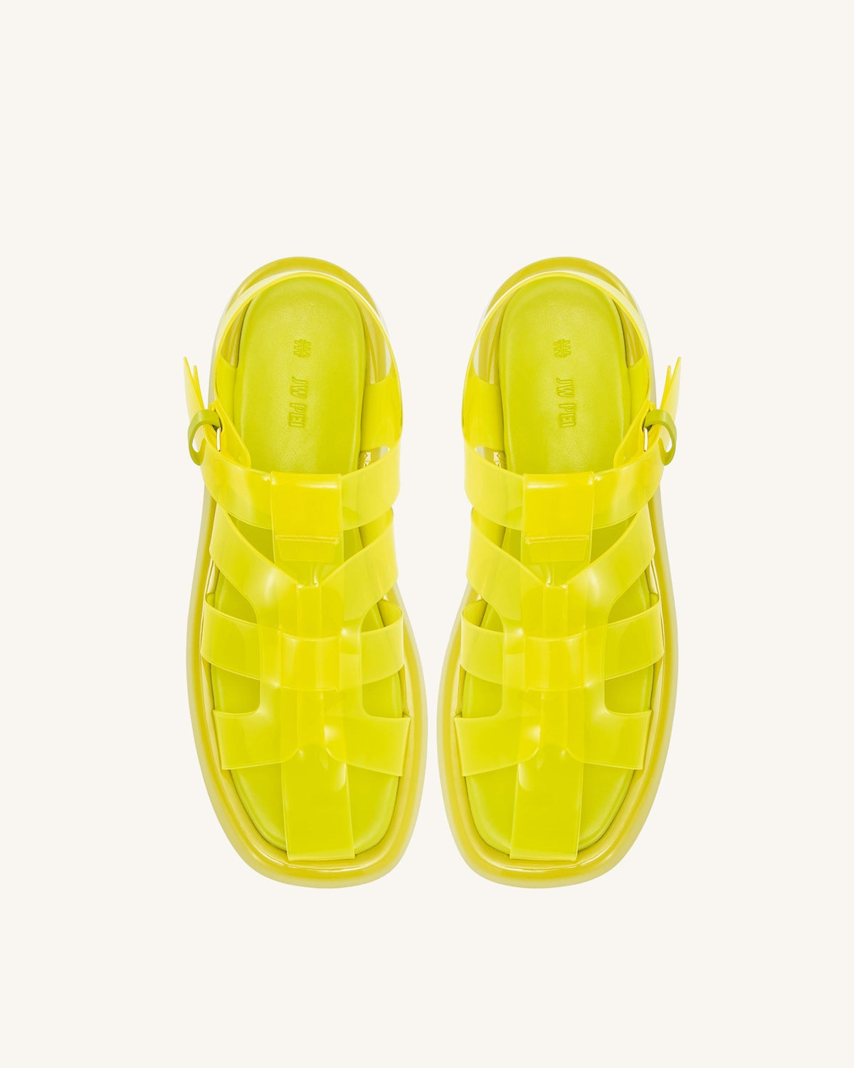 Piper Platform Sandal - Yellow | JW PEI