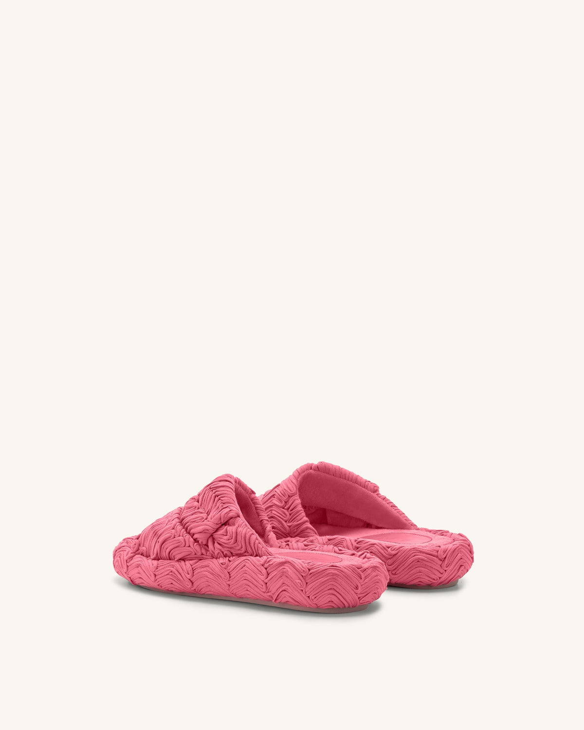 Lilah Woven Platform Sandal - Rose Red | JW PEI