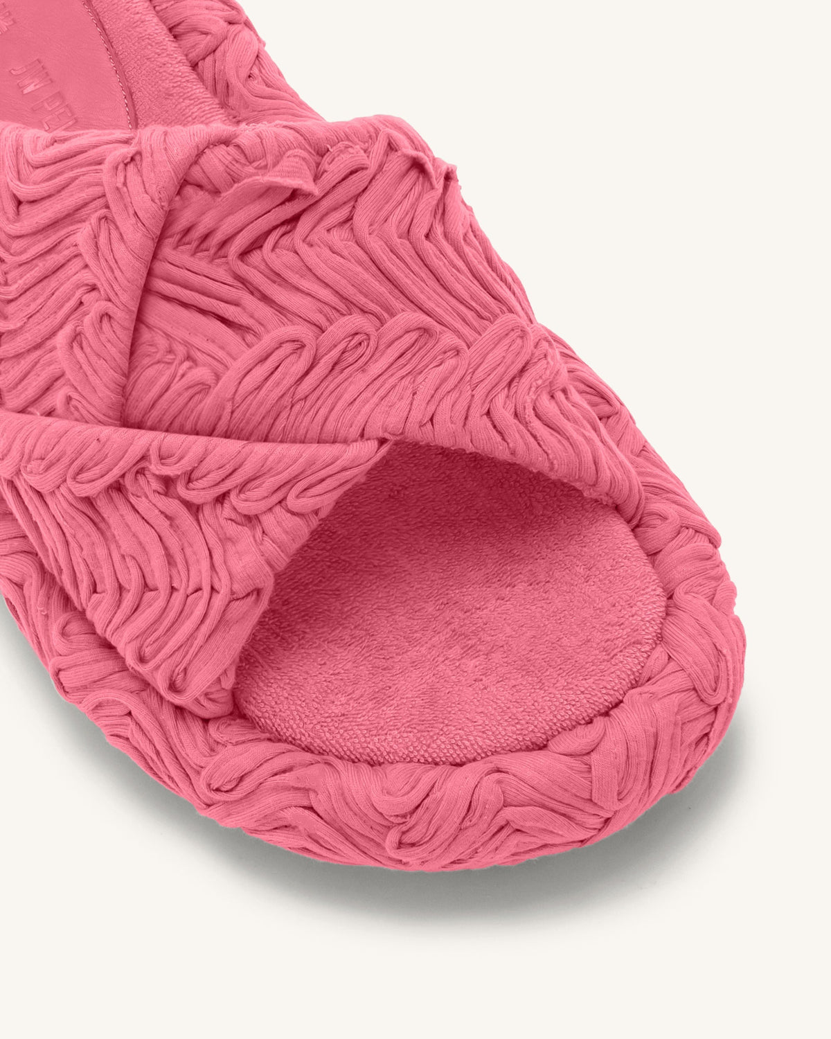 Lilah Woven Platform Sandal - Rose Red | JW PEI