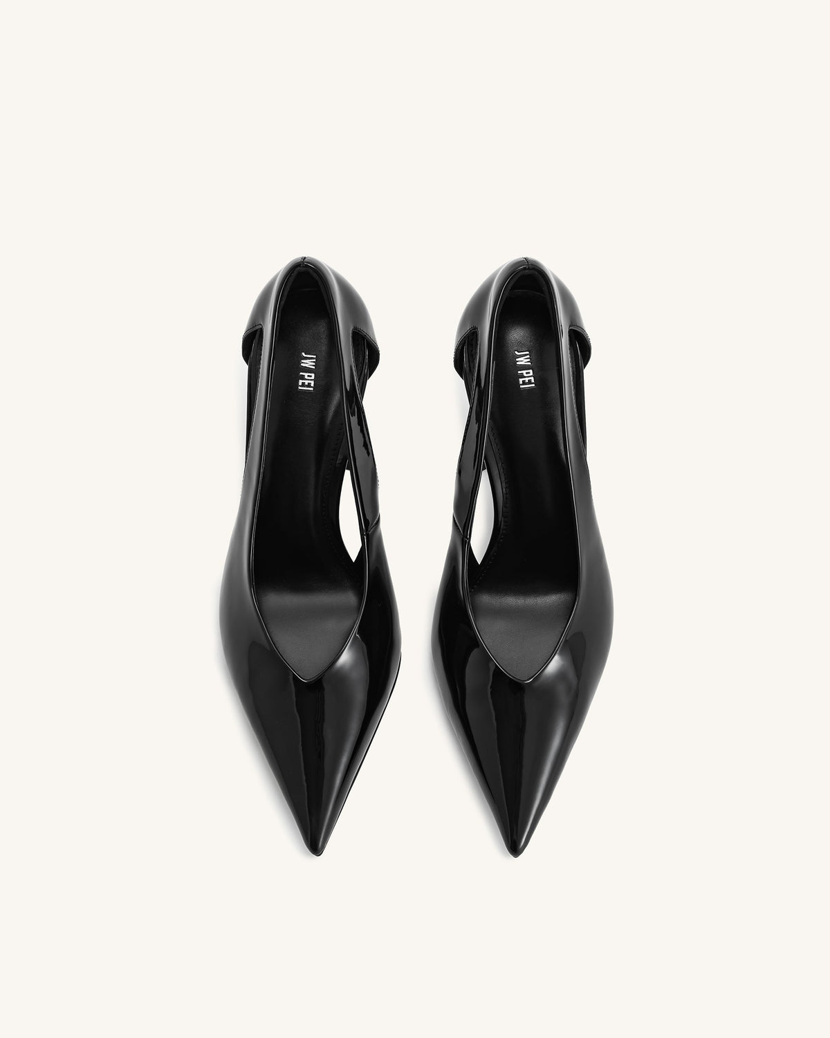 Alessia High Heel Pumps - Black | JW PEI