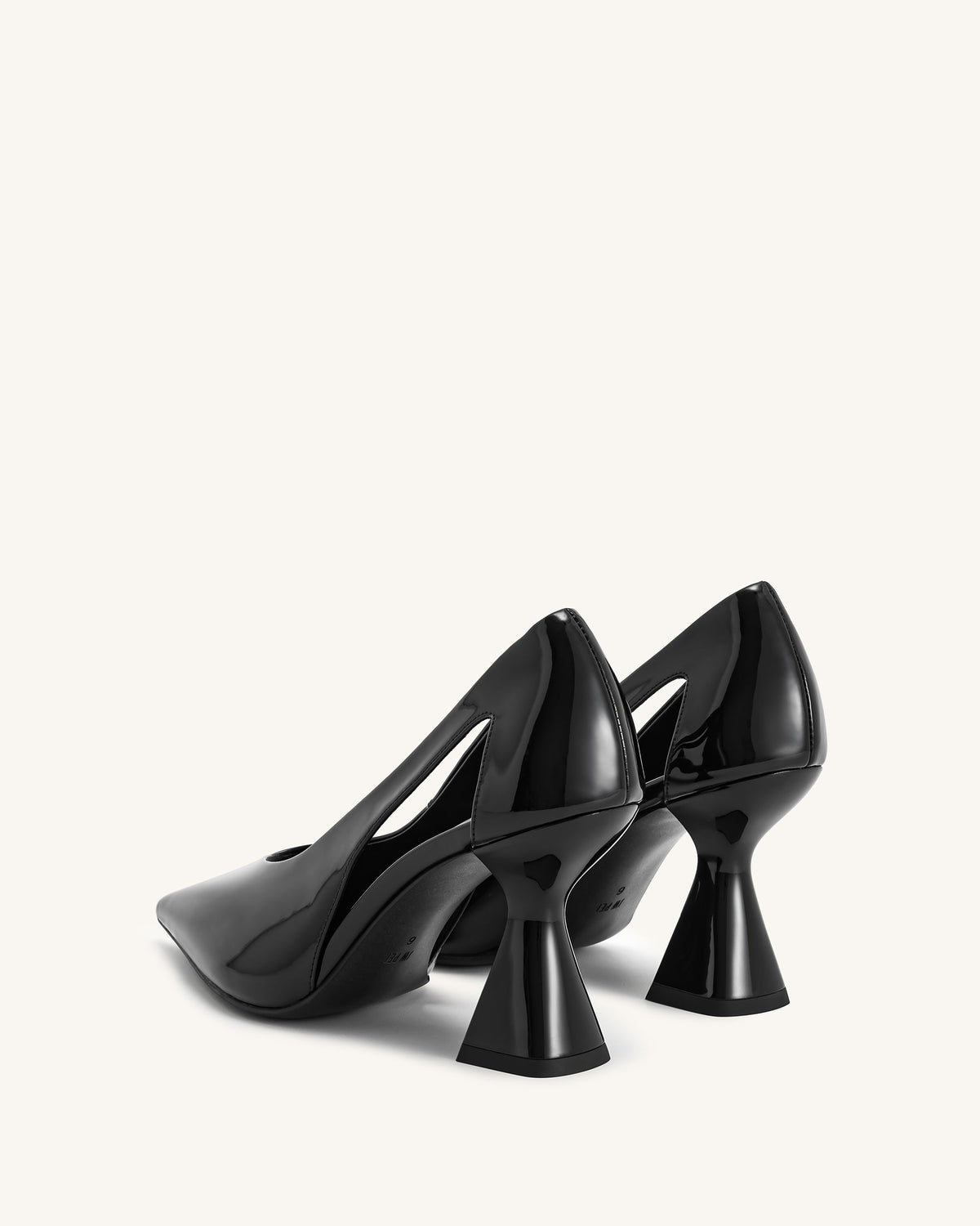 Alessia High Heel Pumps - Black | JW PEI