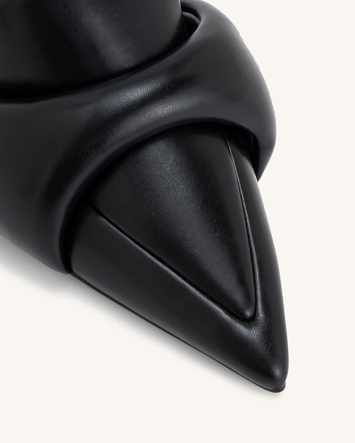 Carla Soft Padded Kitten Heel Pumps - Black | JW PEI