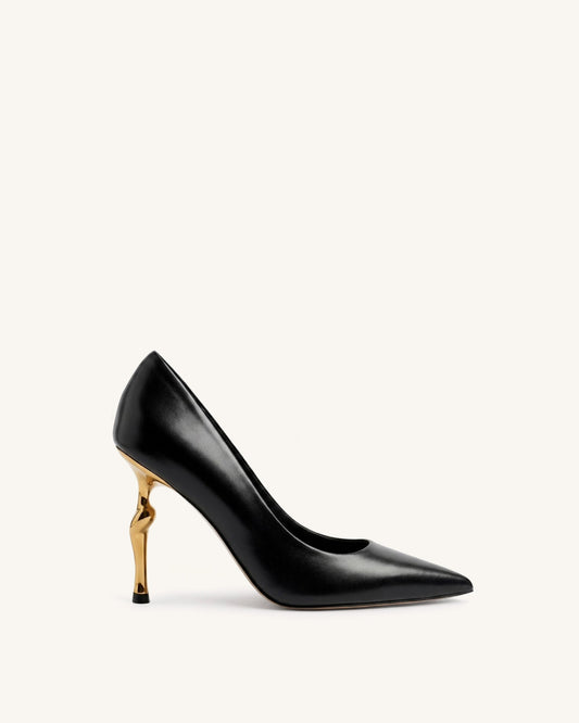 Hazel Modern Heels - Black | JW PEI