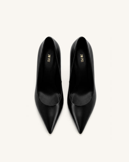 Hazel Modern Heels - Black | JW PEI