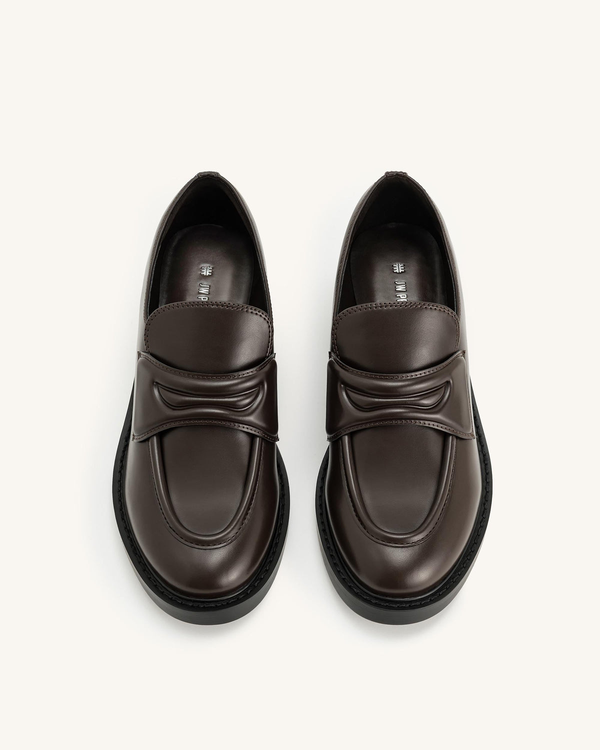 Micah Chunky Loafer - Brown | JW PEI