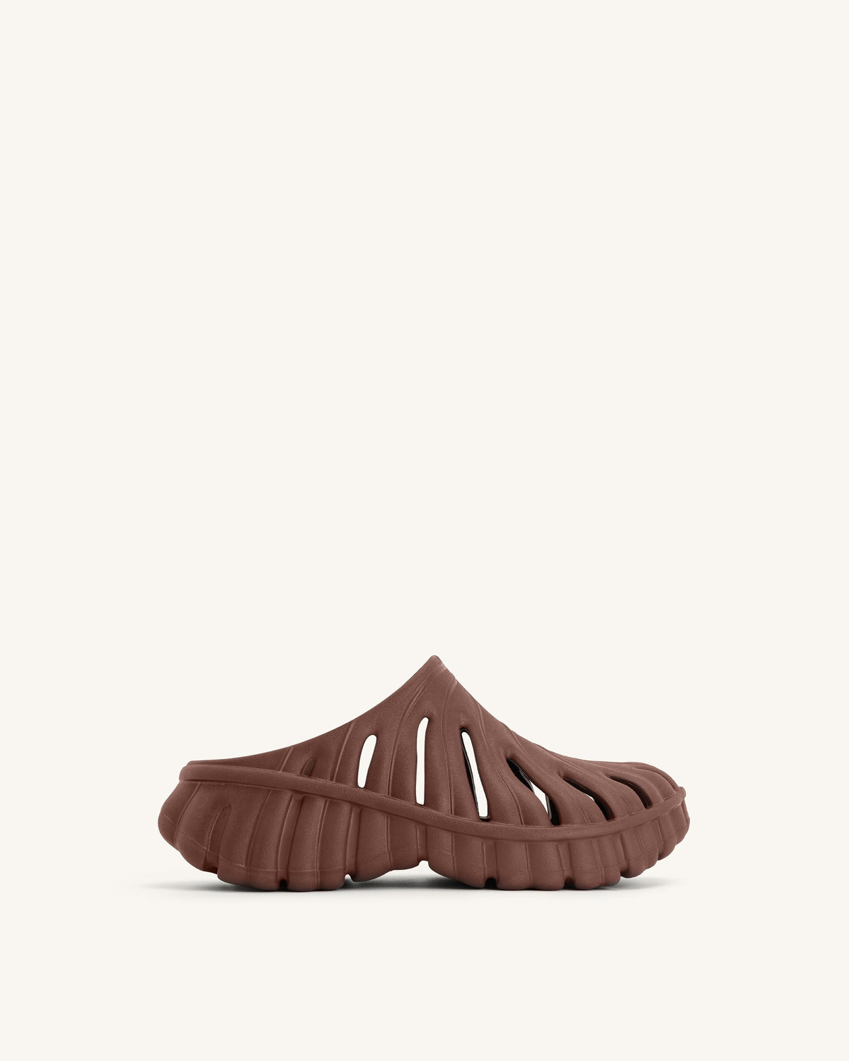 Tara Leaf Platform Clog - Brown | JW PEI