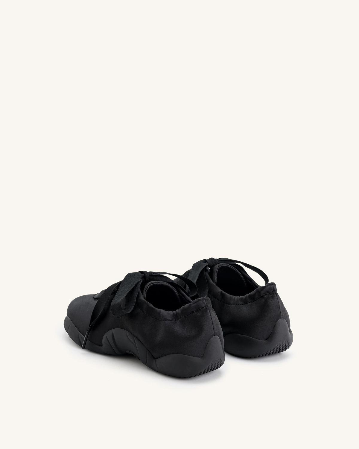 Flavia Ballerina Sneakers - Black | JW PEI