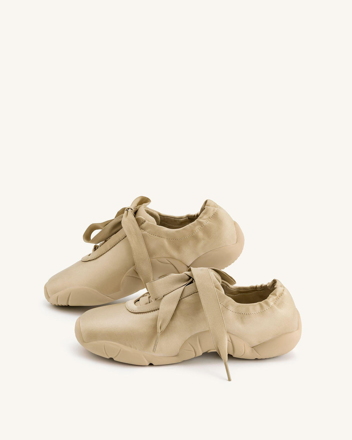 Flavia Ballerina Sneakers - Brown | JW PEI