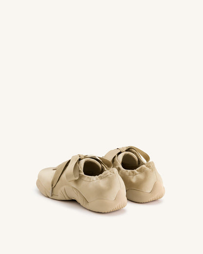 Flavia Ballerina Sneakers - Brown | JW PEI
