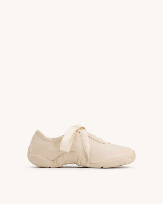 Flavia Ballerina Sneakers - Apricot | JW PEI