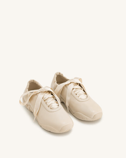 Flavia Ballerina Sneakers - Apricot | JW PEI