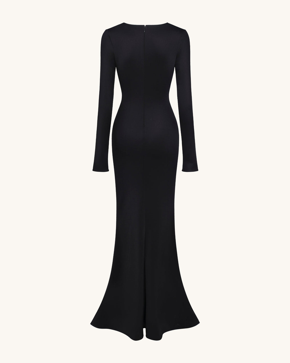Ava Cutout Bodycon Gown - Black | JW PEI