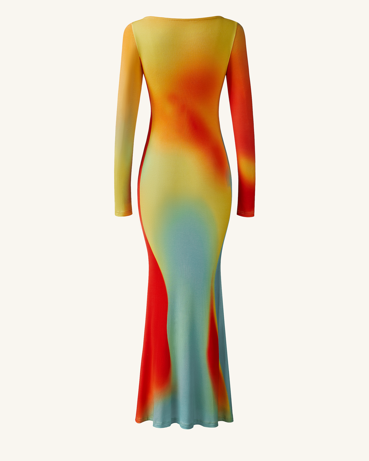 Lily Illusion Print Dress - Multicolor | JW PEI