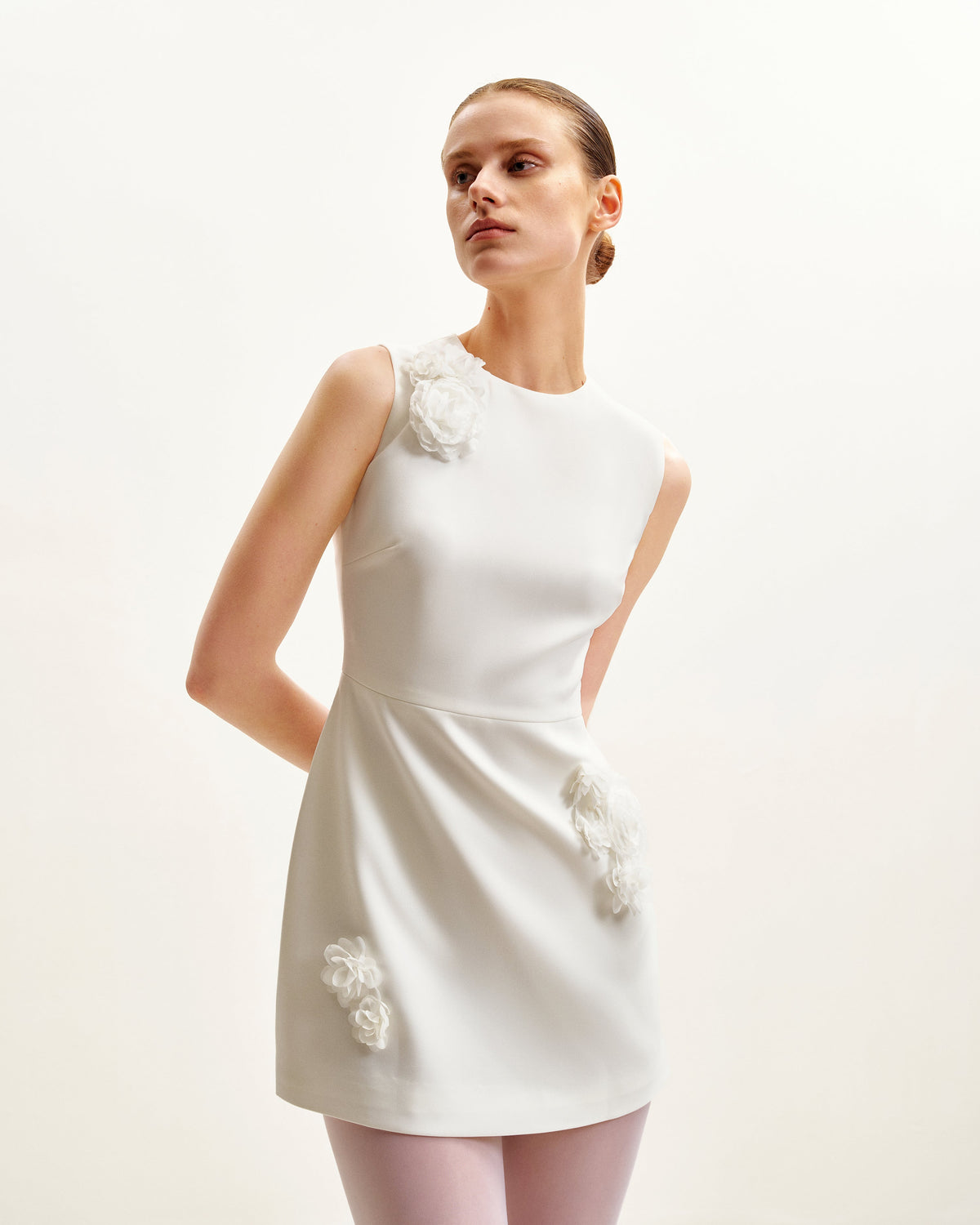 Blooming Beauty Evening Dress - White | JW PEI