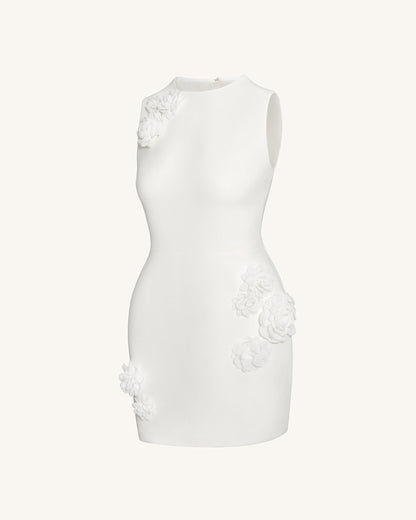 Blooming Beauty Evening Dress - White | JW PEI
