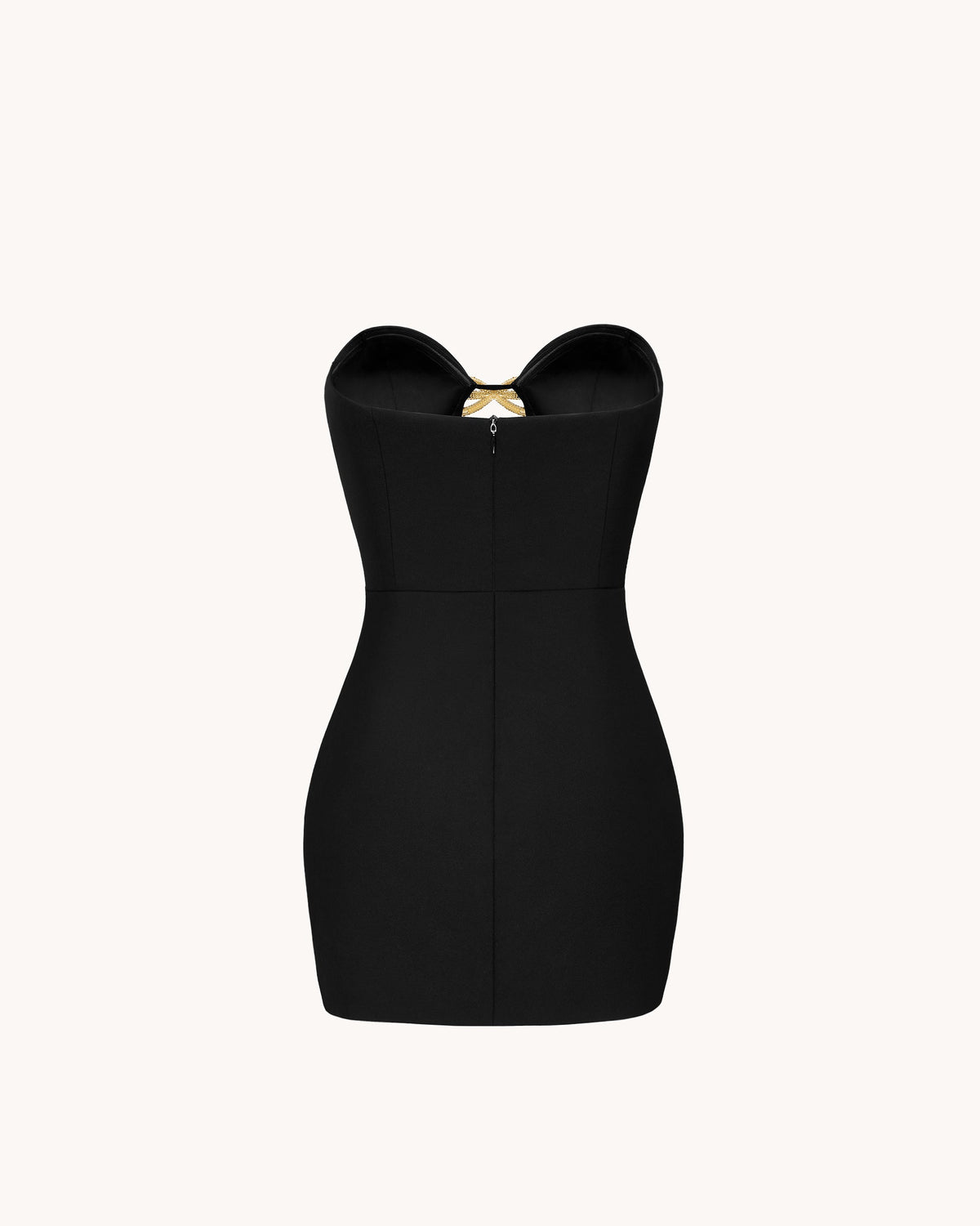 Samantha Cutout Mini Dress - Black | JW PEI
