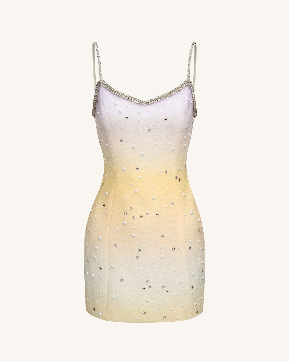 Sophia Crystal Embellished Mini Dress - Multicolor | JW PEI
