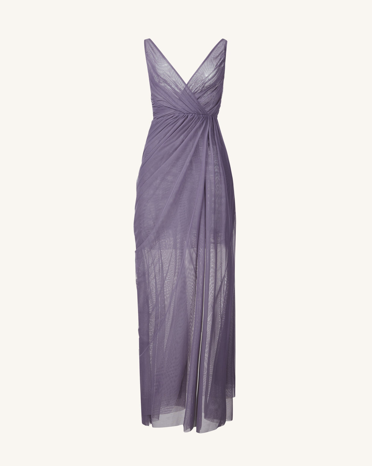 Luna Flowing Mesh Gown - Lavender | JW PEI