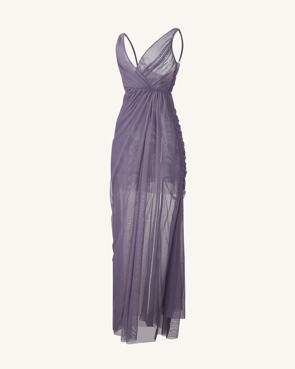 Luna Flowing Mesh Gown - Lavender | JW PEI