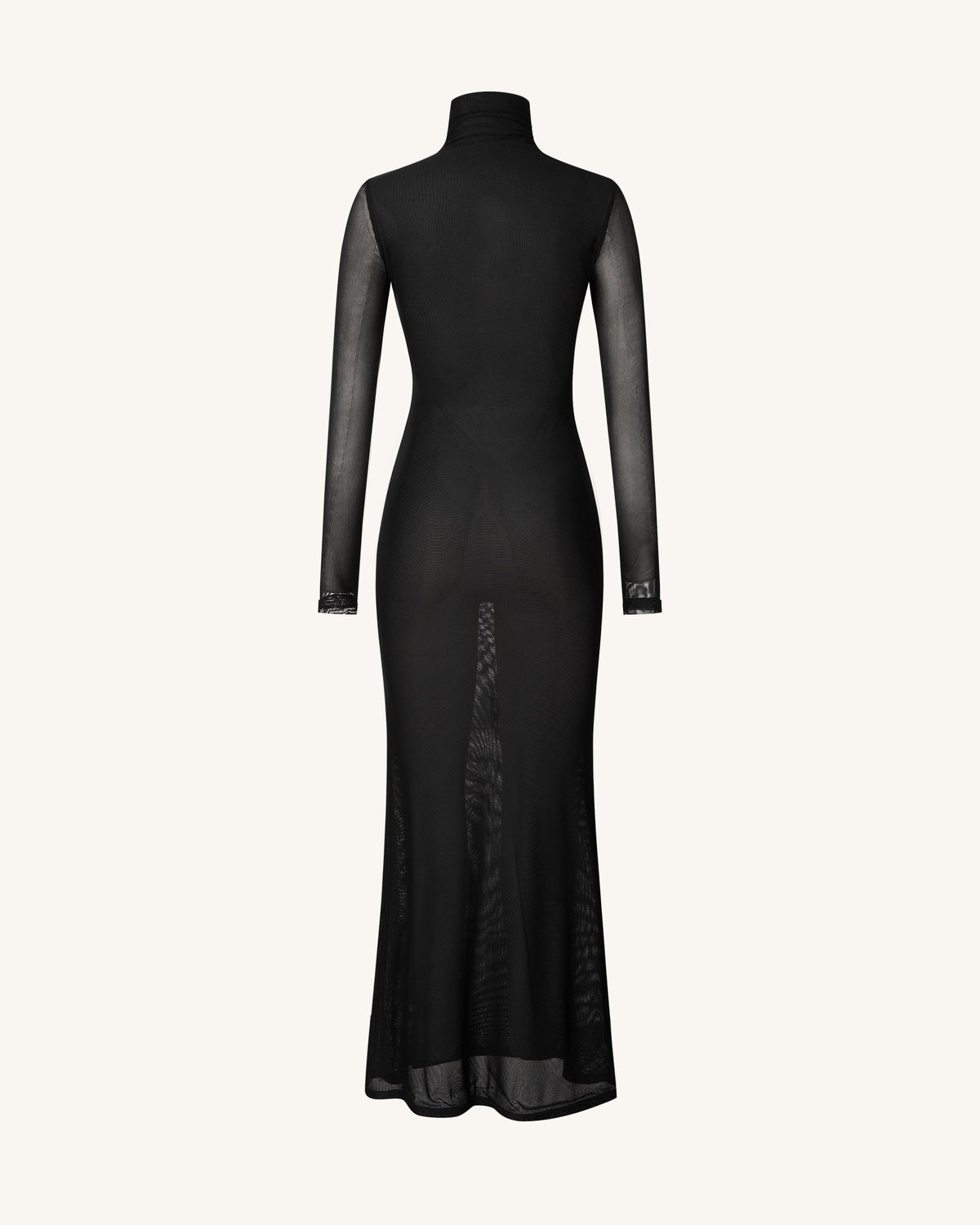 Eva Body Print Mesh Dress - Black and White | JW PEI
