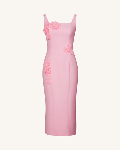 Garden Grace Sheath Dress - Pink | JW PEI