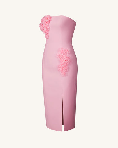 Petal Perfection Cocktail Dress - Pink | JW PEI
