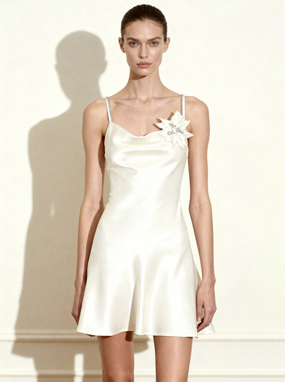 Crystal Flora Slip - White | JW PEI
