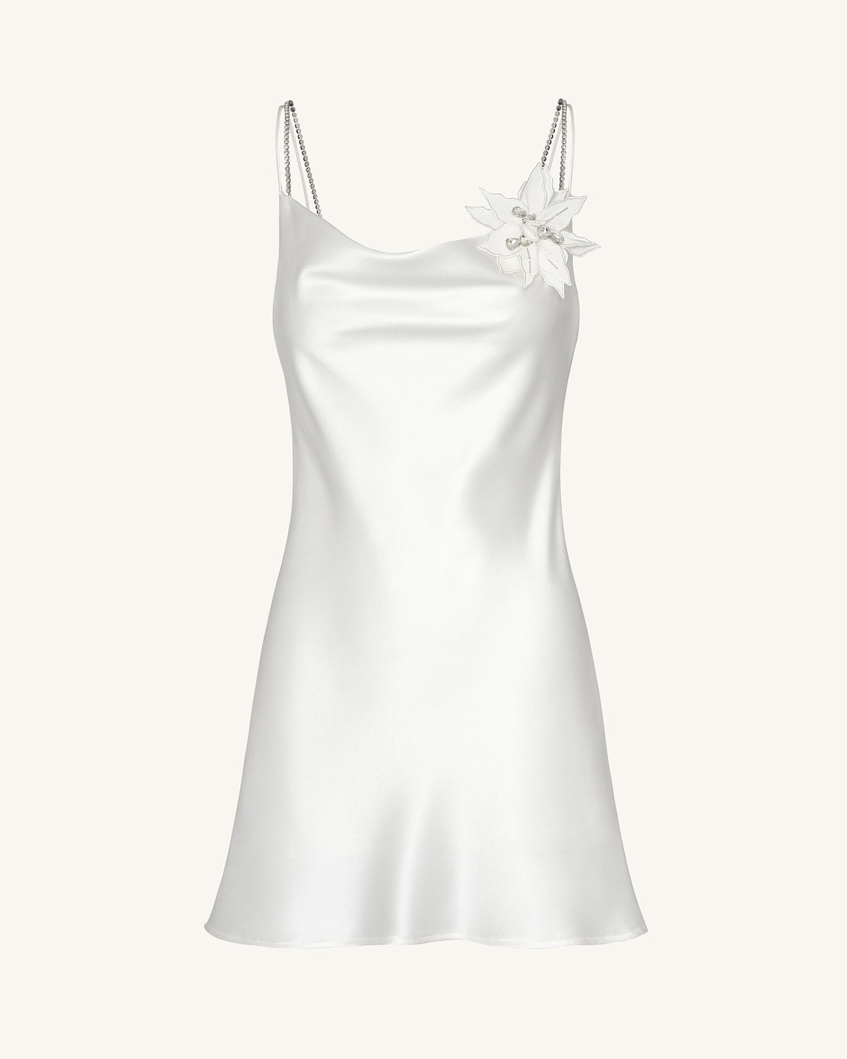 Crystal Flora Slip - White | JW PEI