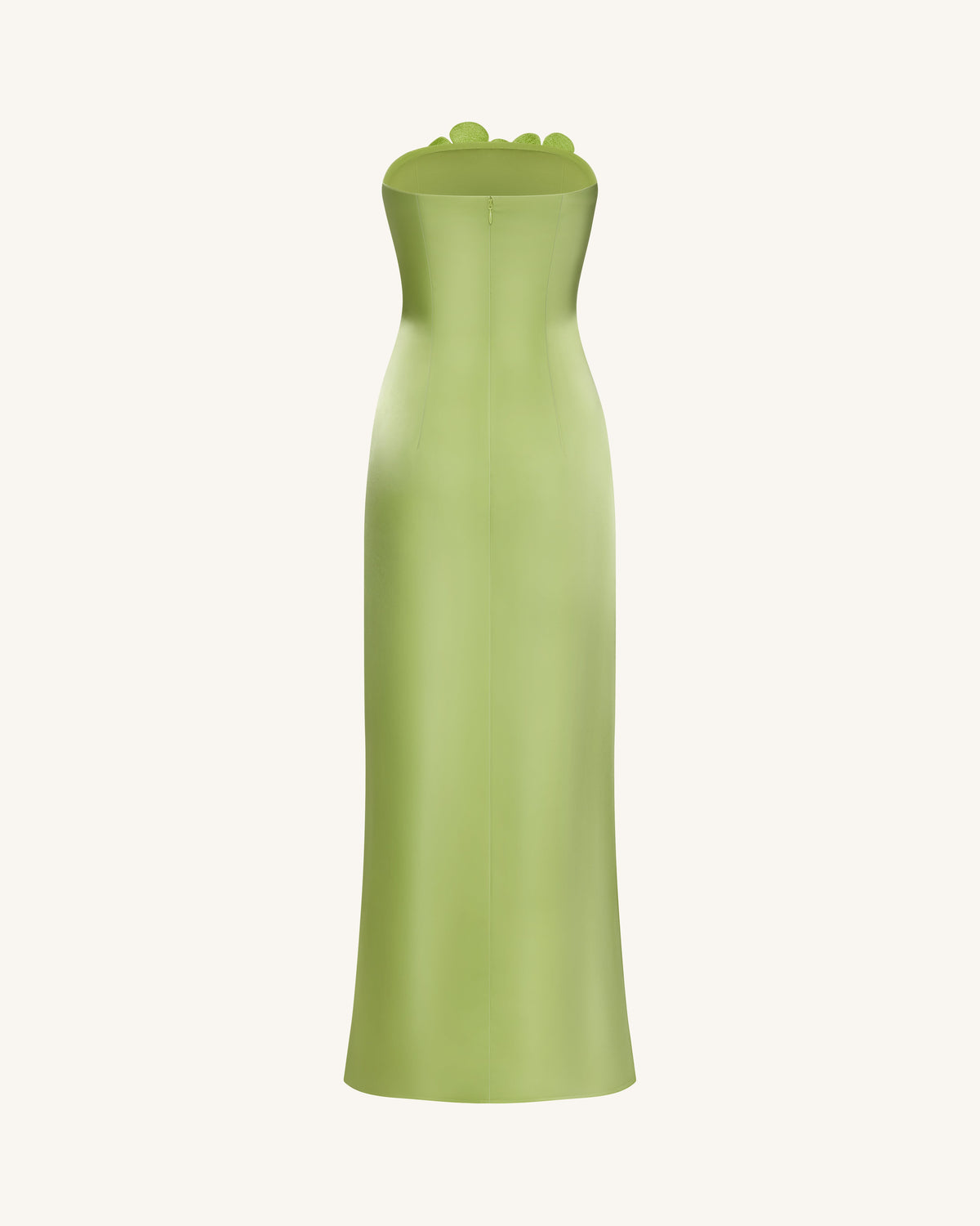 Floral Embroidered Long Dress - Green | JW PEI