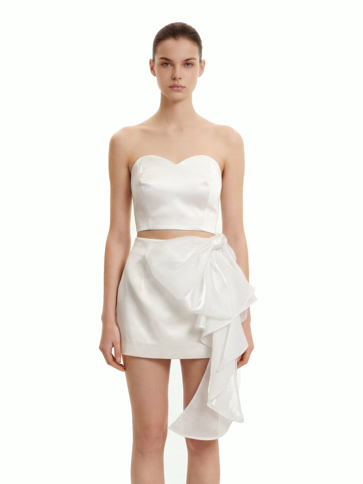 Sweetheart Bustier - White | JW PEI