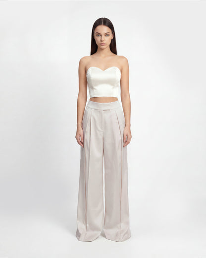 Sweetheart Bustier - White | JW PEI