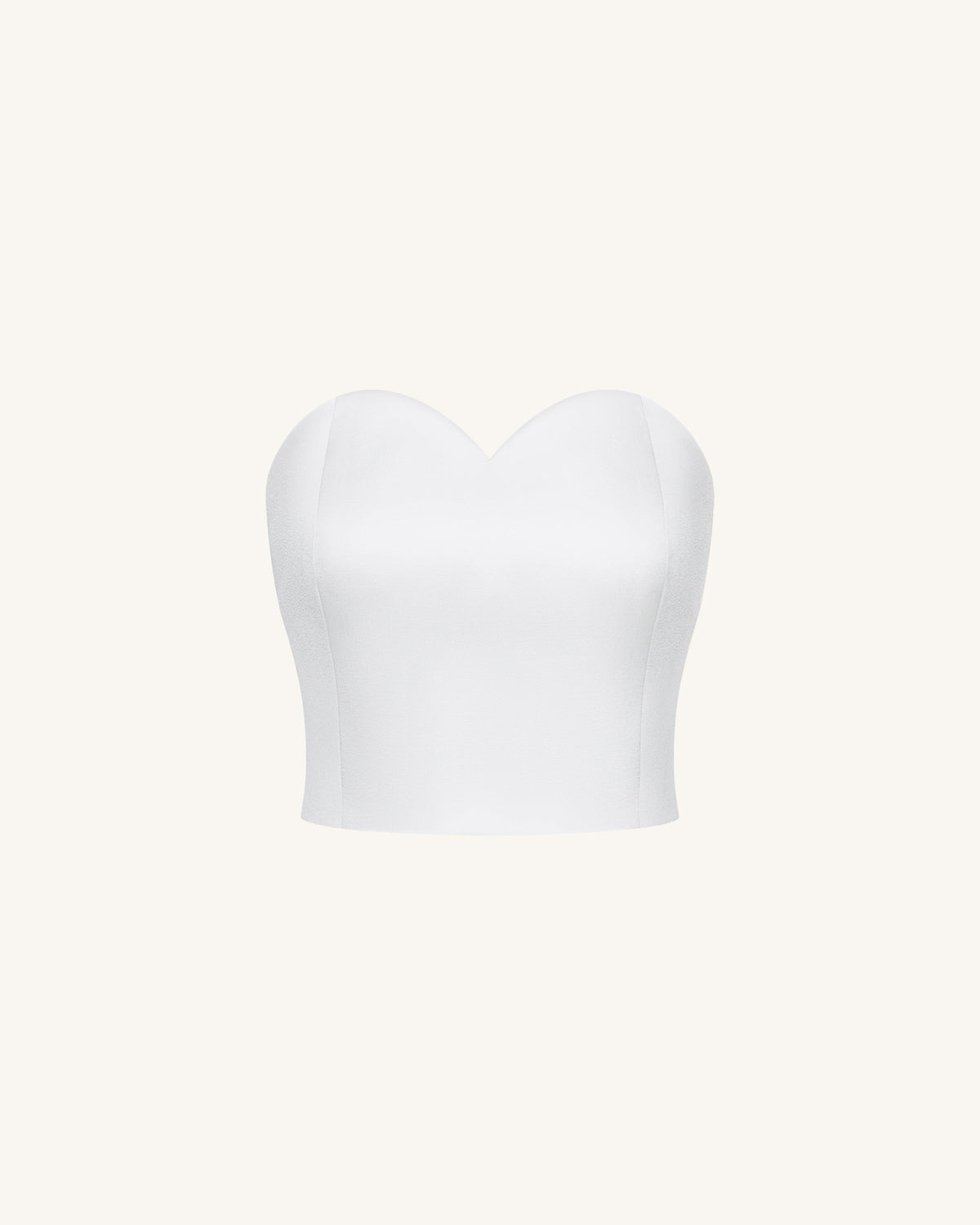 Sweetheart Bustier - White | JW PEI